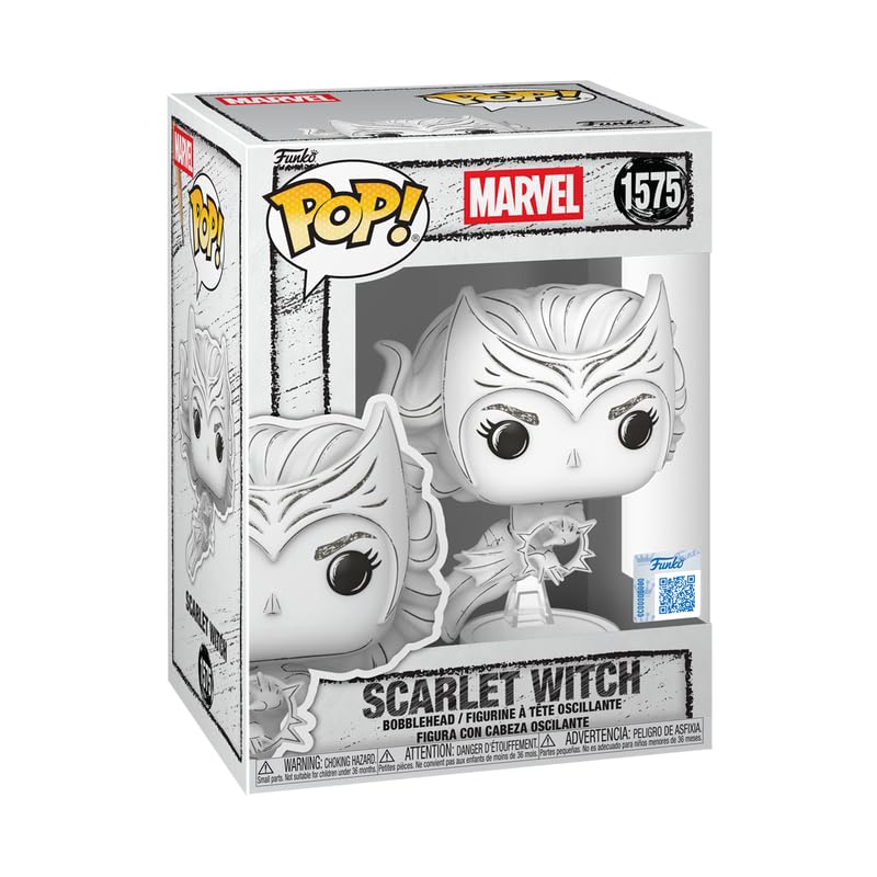 FUNKO POP コミックカバー　スカーレットウィッチ　海外限定日本未発売 Amazon.co.jp: Funko Pop! Marvel スカーレット・ウィッチ スケッチVer