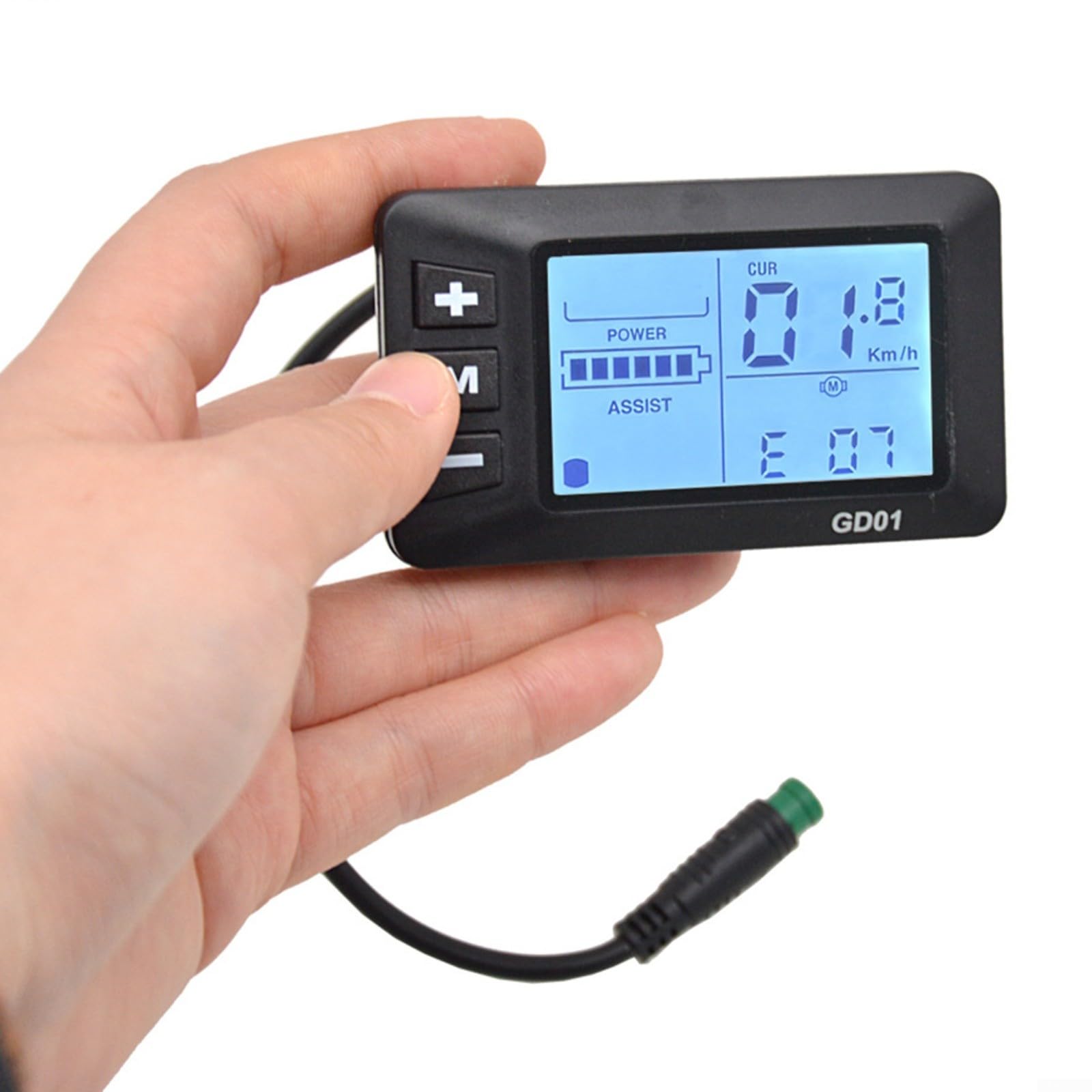 Display LCD per Bicicletta Elettrica GD01 Monitor a 5 Pin 24V/36V/48V Display LCD per Bicicletta