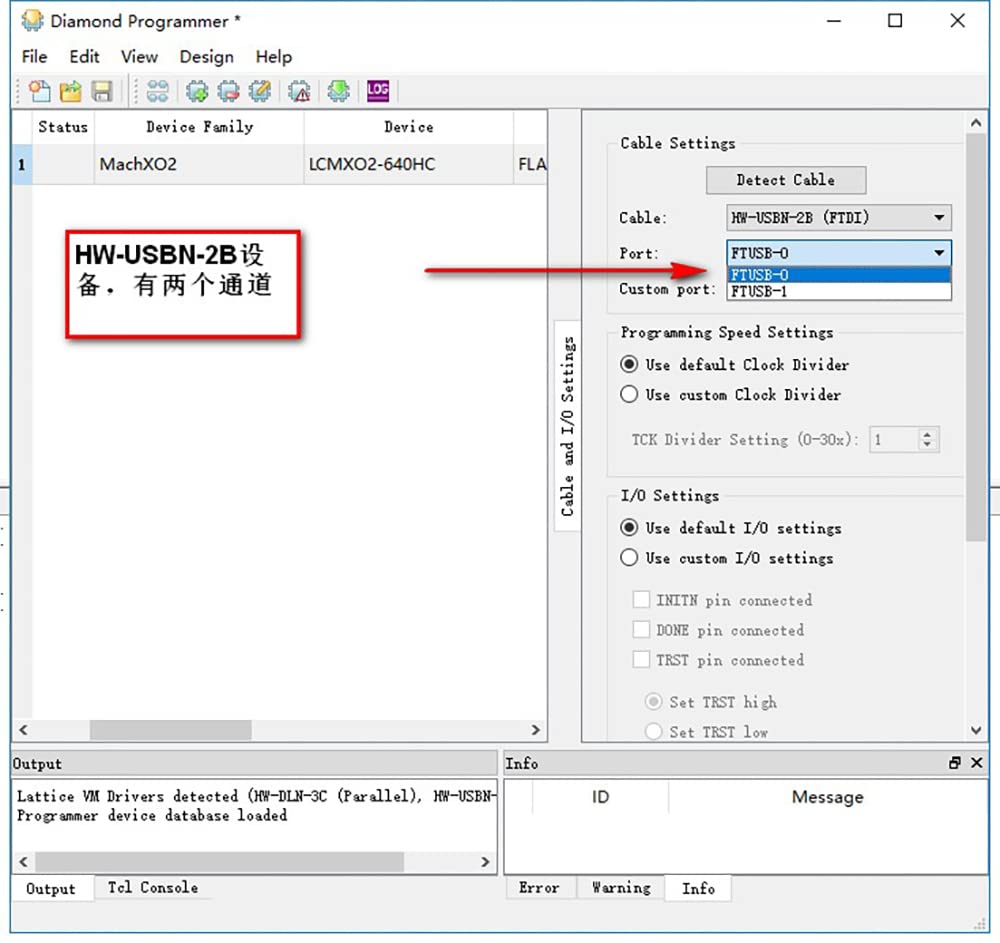 Toplionace Lattice Downloader Programmatore ad Alta Velocità, Simulatore FPGA HW-USBN-2B Ispdown Burner 30 Mb/s I2C Masterizzazione 2 Canali