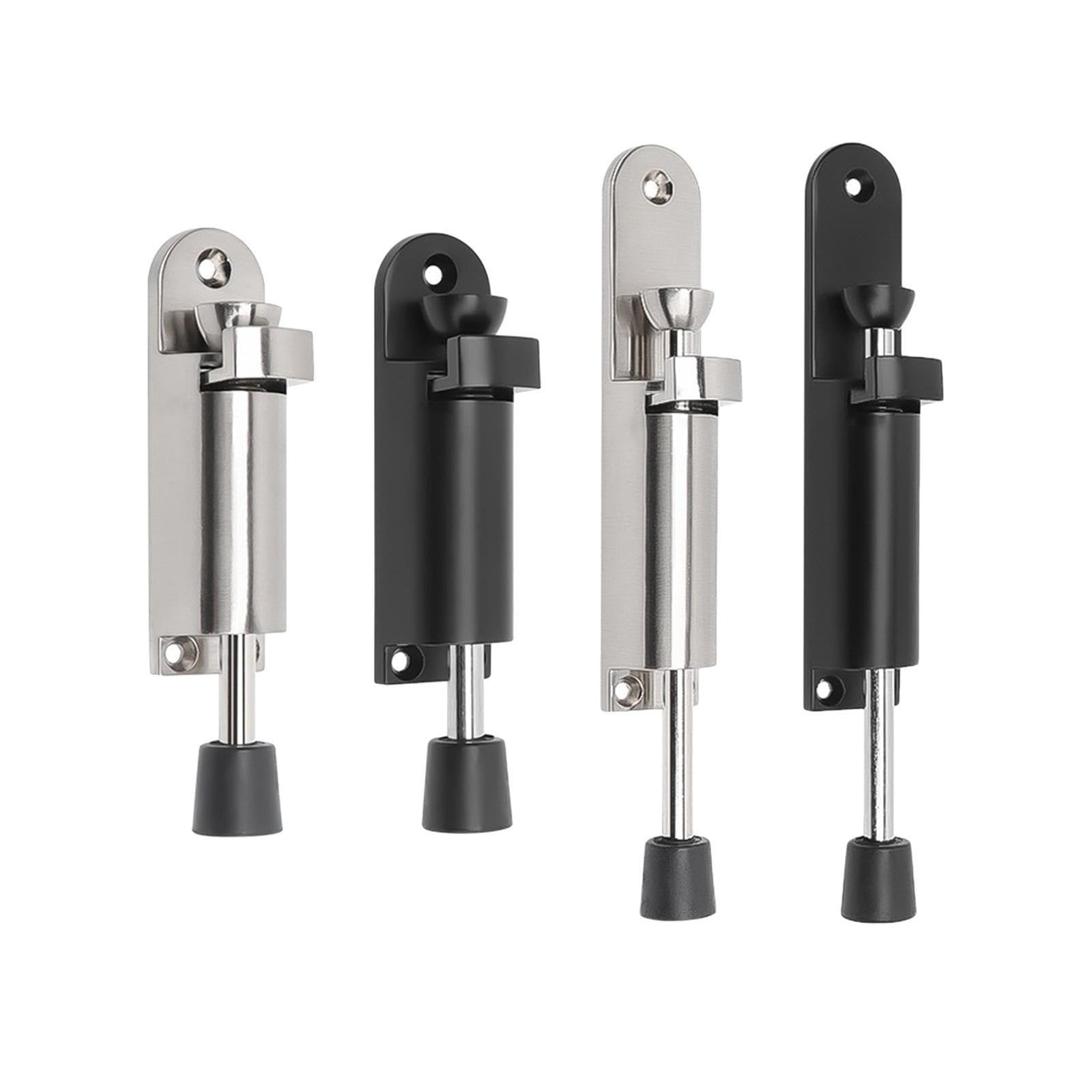 Door Stopper Telescopic Spring Kick Down Pedal Door Stop for Flexible Household Open Control(Large 2)