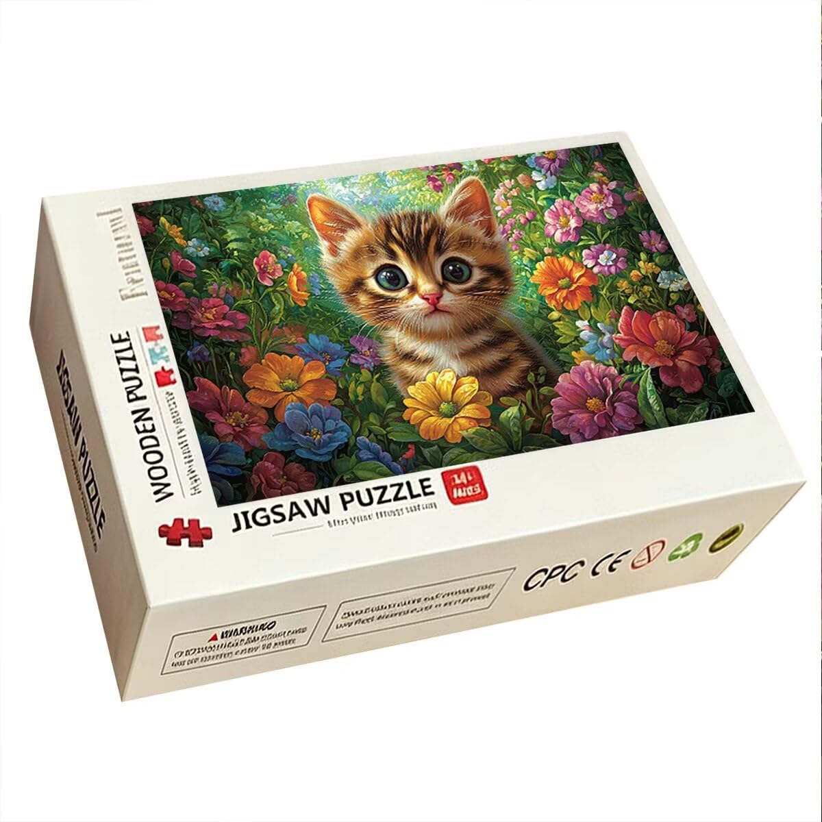 Puzzle 1000 Pezzi, Puzzle Gatto, Legno Pezzi, Regalo Donna Uomo -11621