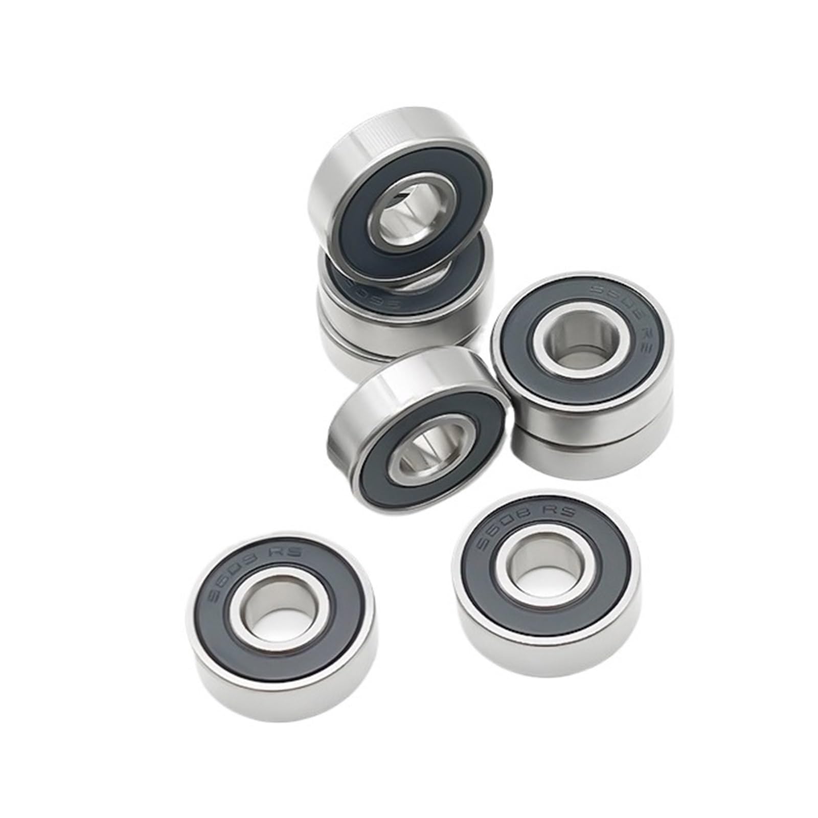 Rodamiento de bolas acero inoxidable ABEC-9 S608RS 8 x 22 7 mm