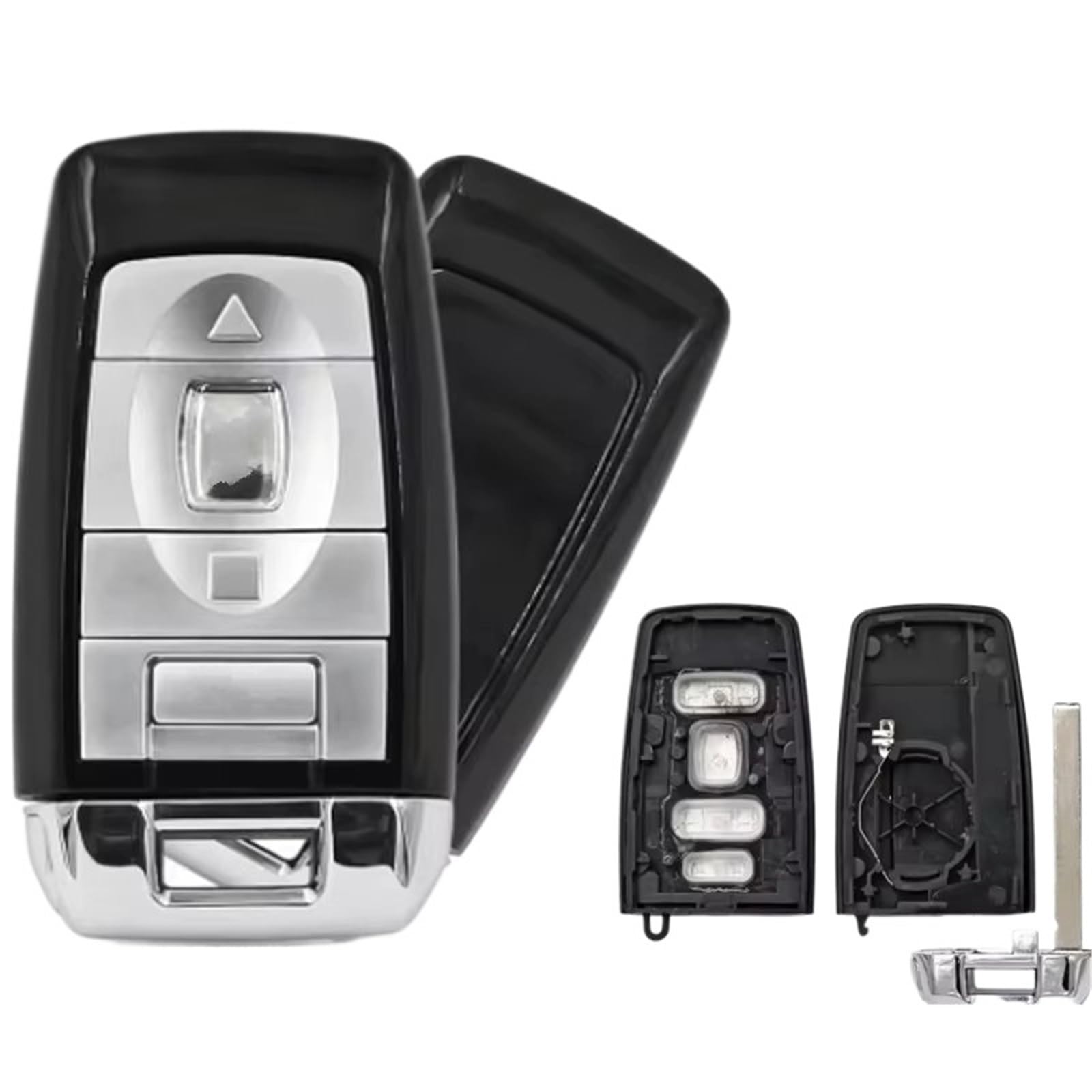 Compatible Con Para 5 Series F10 F11 2010 2011 2012 2013 2014 2015 2016 4 Botones Para Carcasa De Mando A Distancia Inteligente