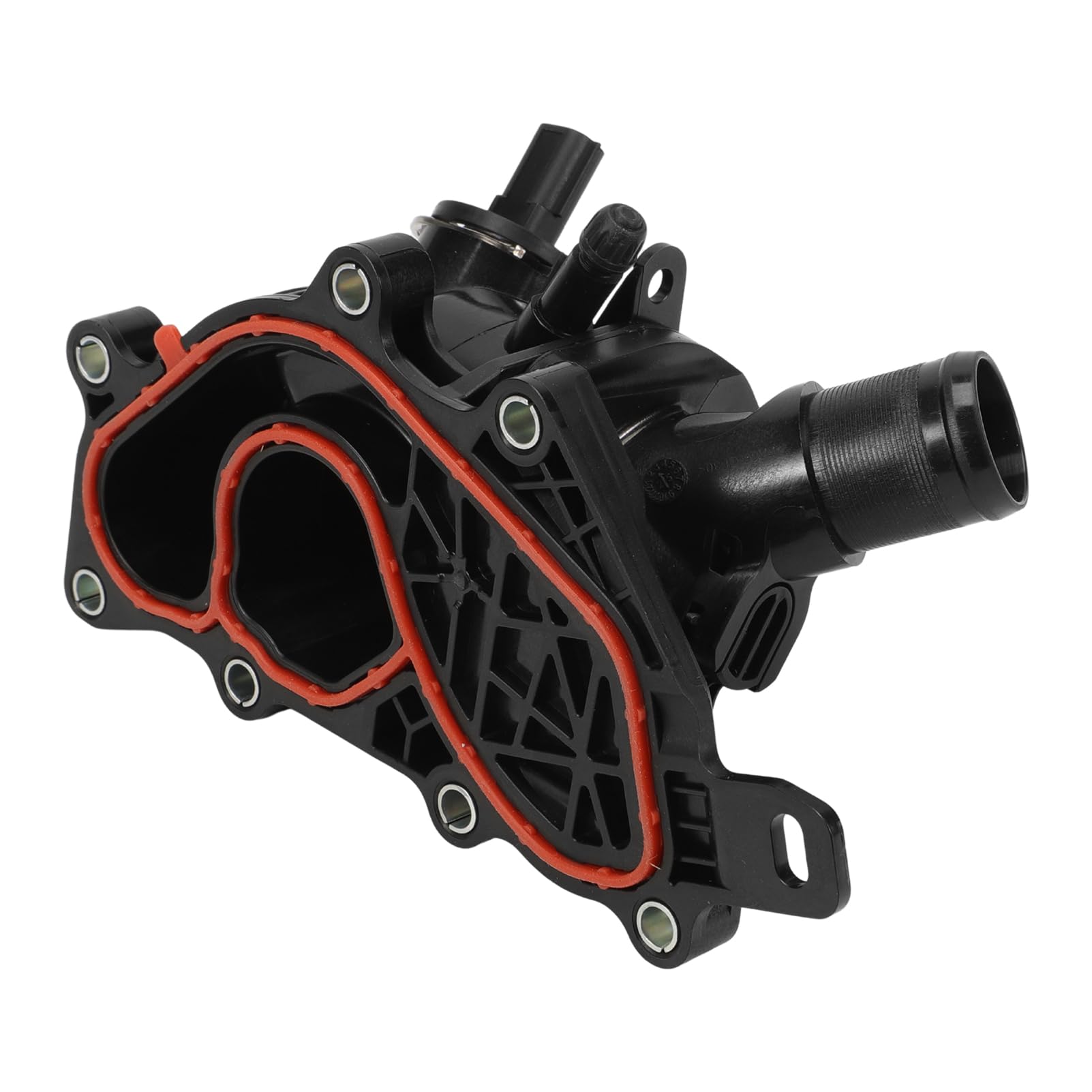 KASturbo - Conjunto de carcasa de termostato de refrigerante del motor para Austral, Grand Scenic, Captur, Clio, Megane, Kangoo, Kadjar sustituye a 11060-0260R, 11060-7087R, 1106-01981R