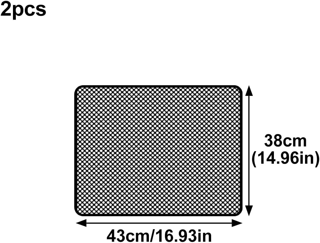 2PCS Car Sunroof Film 14.96in x 16.93in Automotive Sunroof Sun Protection Electrostatic Sticker, Car Roof Cover for Moonroof and Side Window Car Protection Accessory