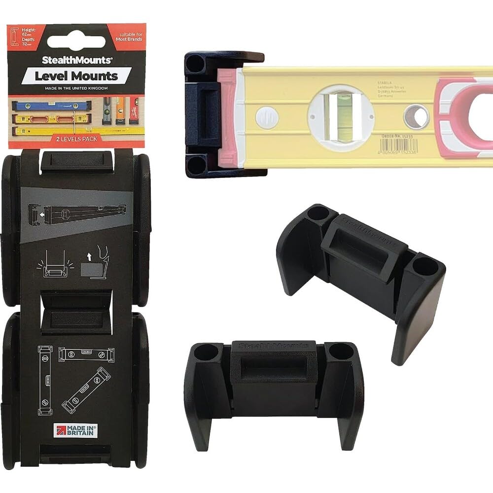 Level Holders - 2 Pack | Locking Level Mounts -10 Level Holders - 2 Pack | Locking Level Mounts -10