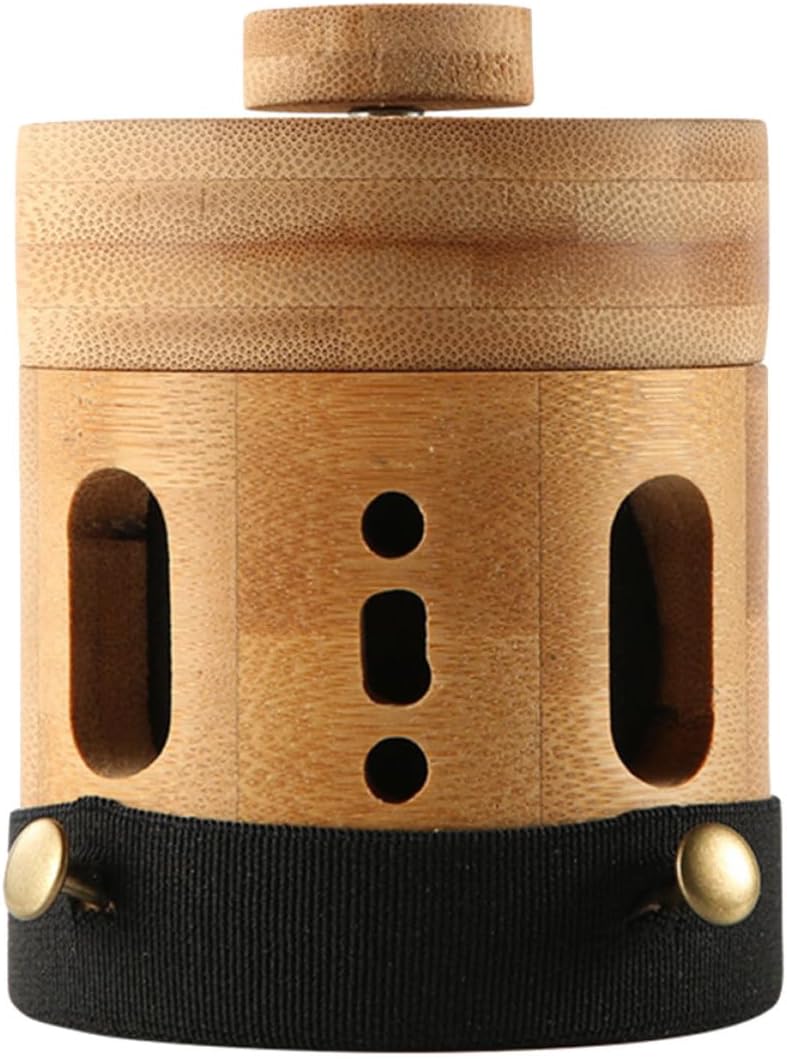 Bamboo Moxa Box Burning Tool for Abdomen and Shoulder Use