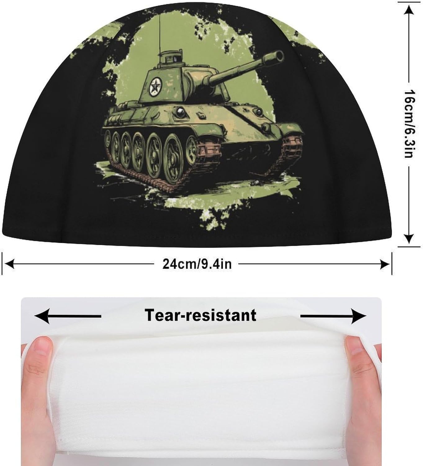 Medium Tank Womens Swim Cap for Men Adult Swimming Hat Curly Short Medium Long Hair