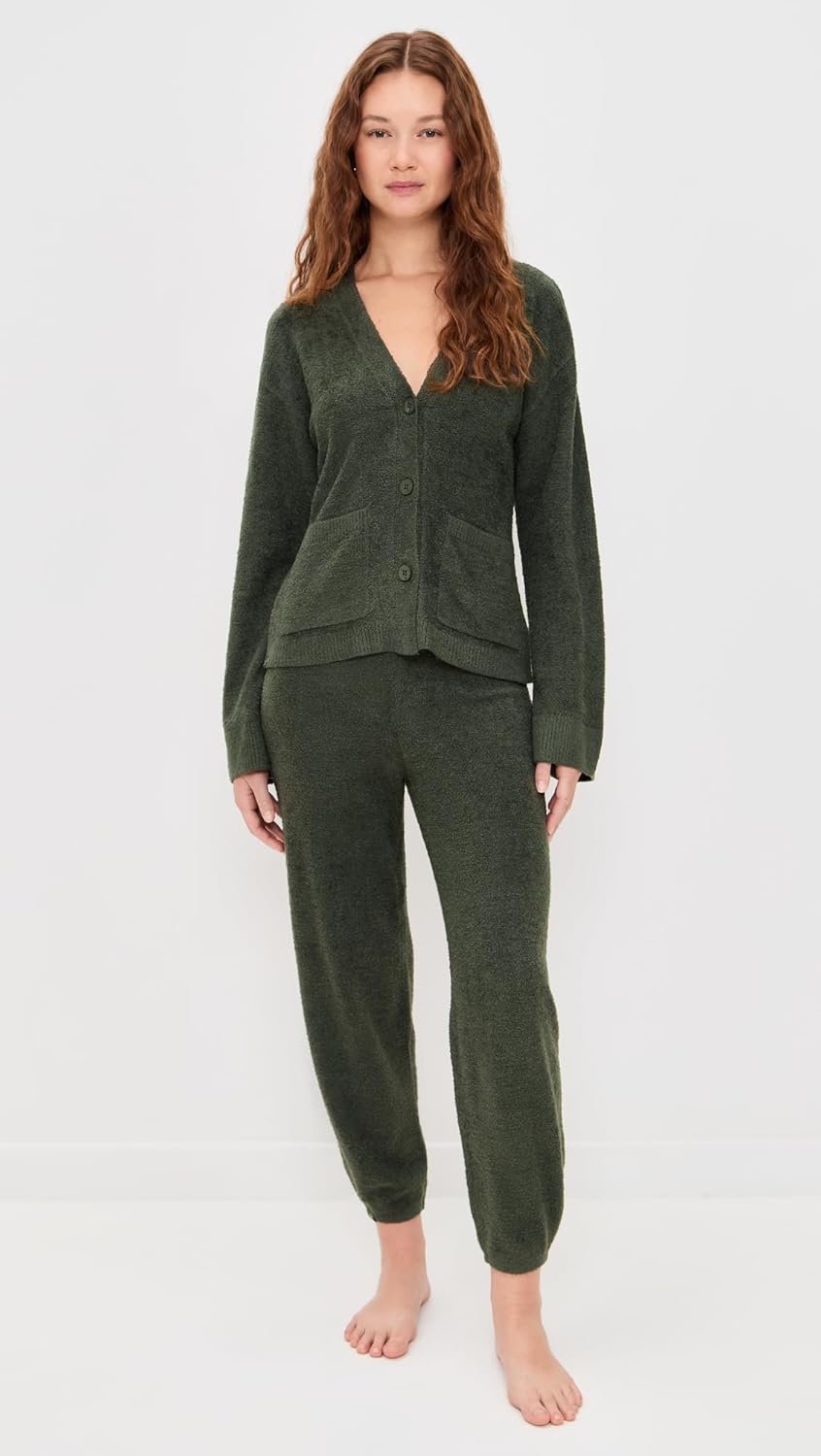 Barefoot Dreams Women's Wide Sleeve Button Front Cardigan - Image 5