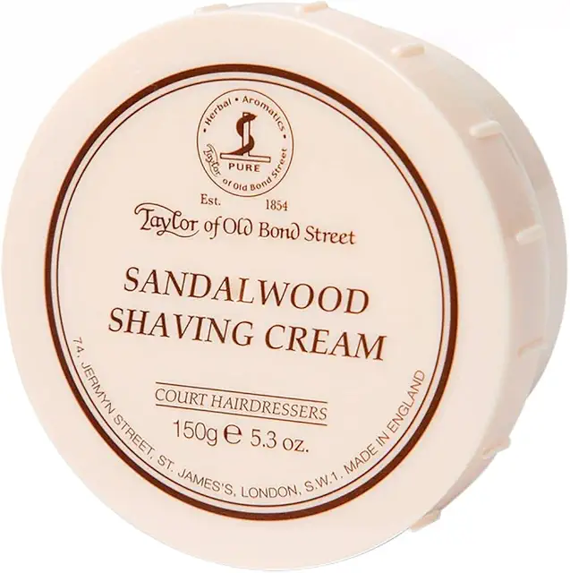 Taylor of Old Bond Street Sandalwood Shaving Soap Bowl, 150g