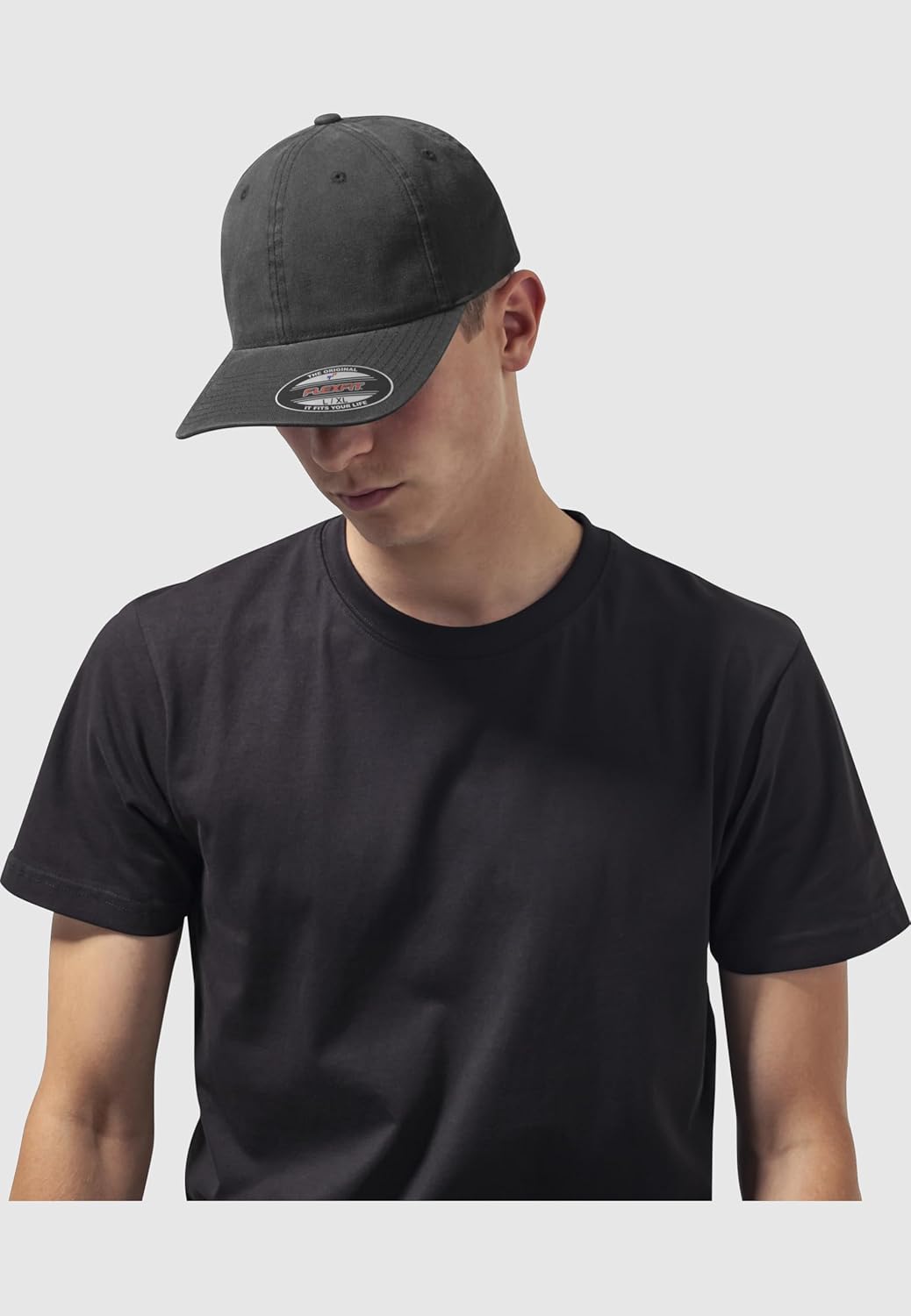 Flexfit Garment Washed Cotton Dad Hat Caps, Unisex, Garment Washed Cotton Dad Hat - Image 8