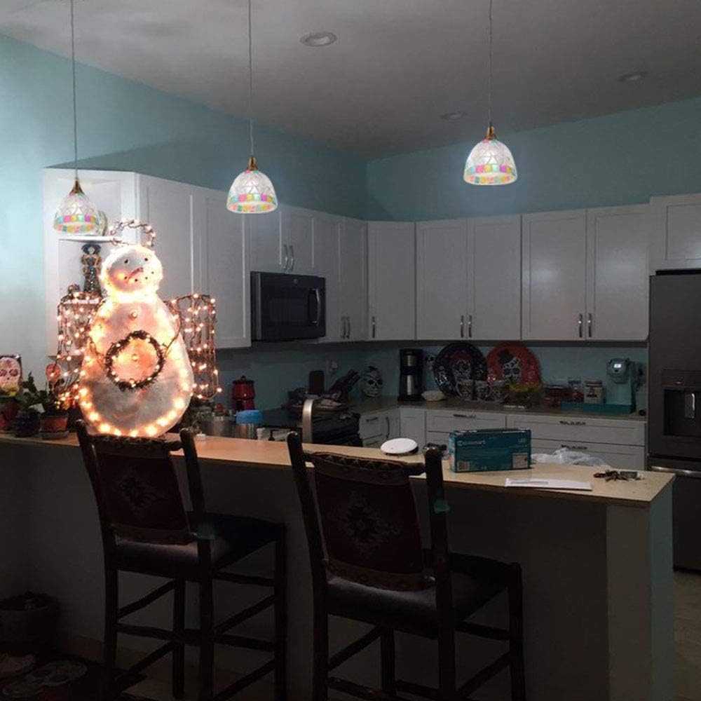 Kiven J-Type Track Lighting Fixture, 3-Light Modern Juno Track Light Pendant with Glass Lampshade for Bedroom Kitchen Home Lighting with Cord Length 27"