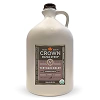 Vista 8 de Crown Maple Color ámbar, jarabe de arce orgánico de sabor rico, 12.7 onzas líquidas, adobos de sabor, cócteles, panqueques, calabaza y tocino