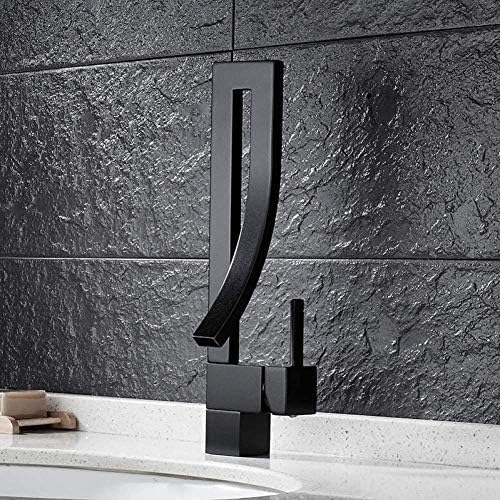 Robinet de cuisine cascade idéal pour évier et grand lavabo moderne