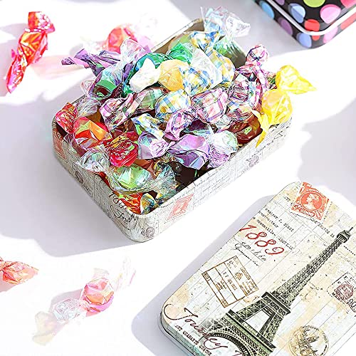 5 Pezzi Scatola Rettangolare in Metallo, Scatola