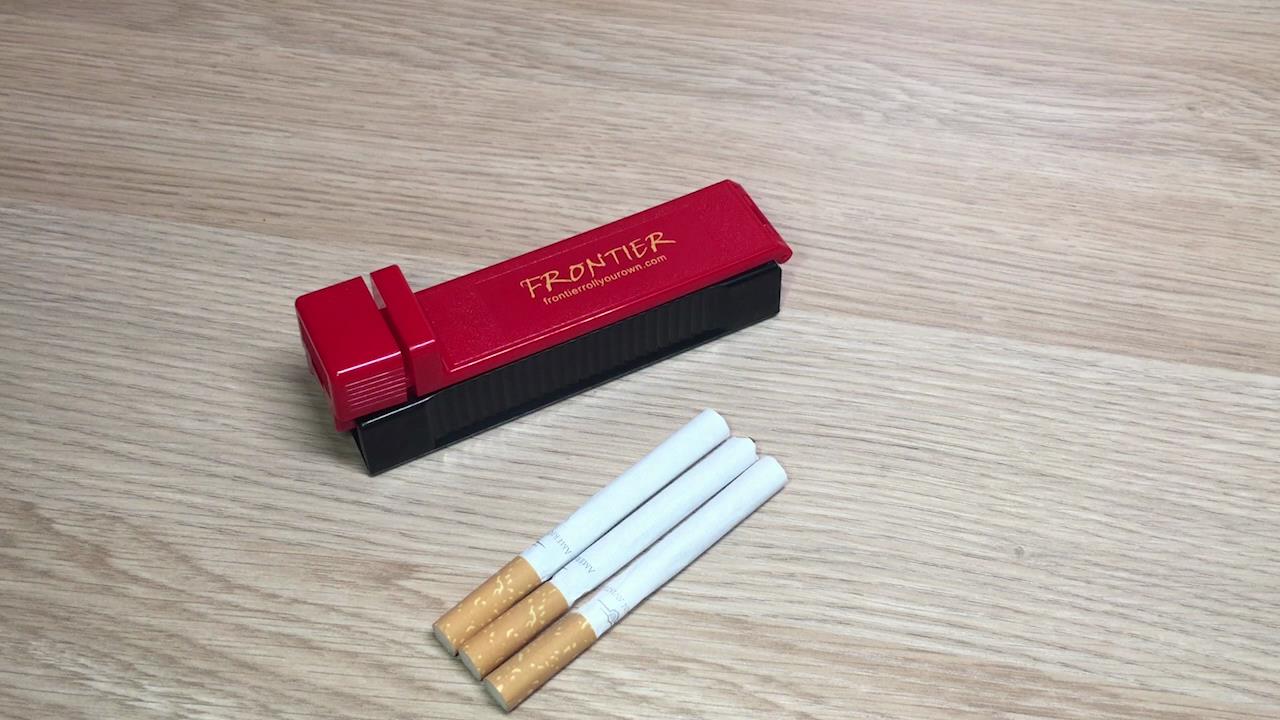 ANKOUJA Tamping Machine for Cigarettes, Mini Cigarette Tamper for Filter  Tubes Cigarette Tubes Filter Tubes with Filter Cigarette Tubes, Pack of 2  Cigarette Makers : Amazon.de: Fashion