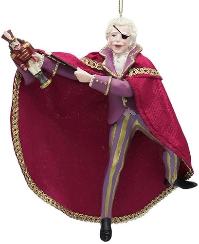 The Nutcracker Suite Drosselmeyer Adorno de árbol de Navidad C7176 Nuevo