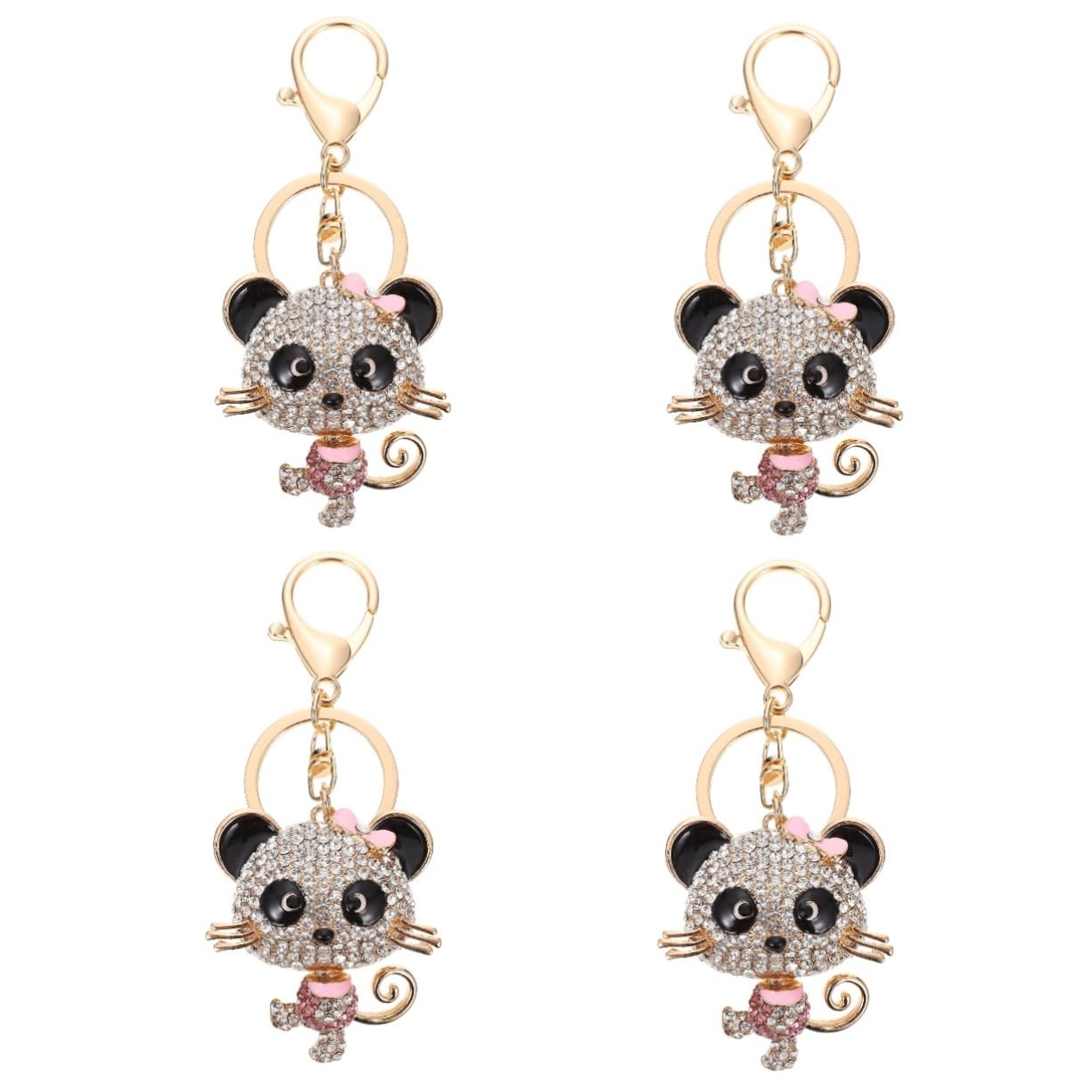 GALPADA 3 Stück Diamant-Schildkröten-Anhänger Kristall-Anhänger Kristall-Geschenke Metall-Schlüsselanhänger Strass-Schlüsselanhänger Cartoon-