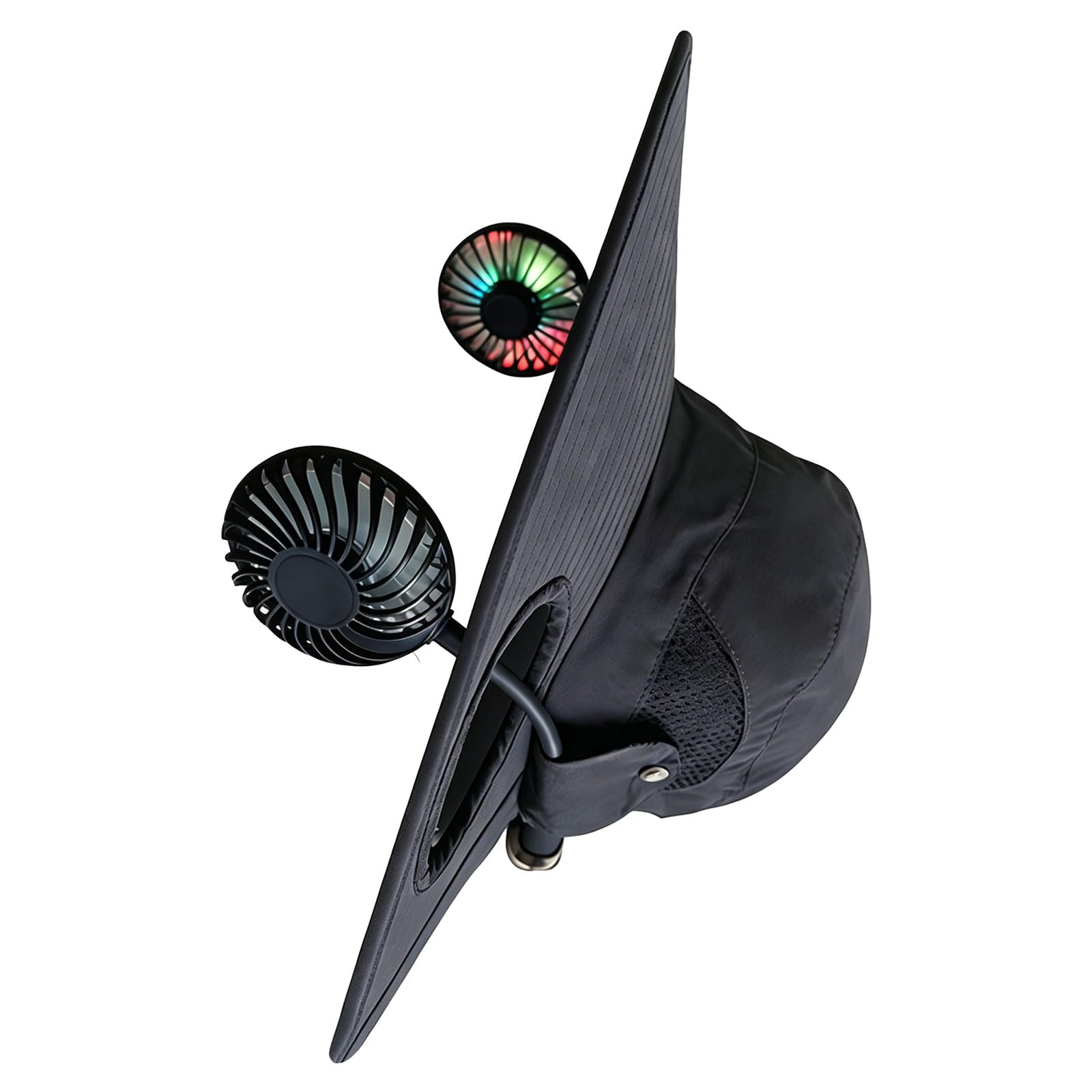 Kaeltsyn Rechargeable Ventilation Hat with 2000mAh Battery and Sun Shielding for Activities Like Fishing and Hiking Fishing Fan Hat