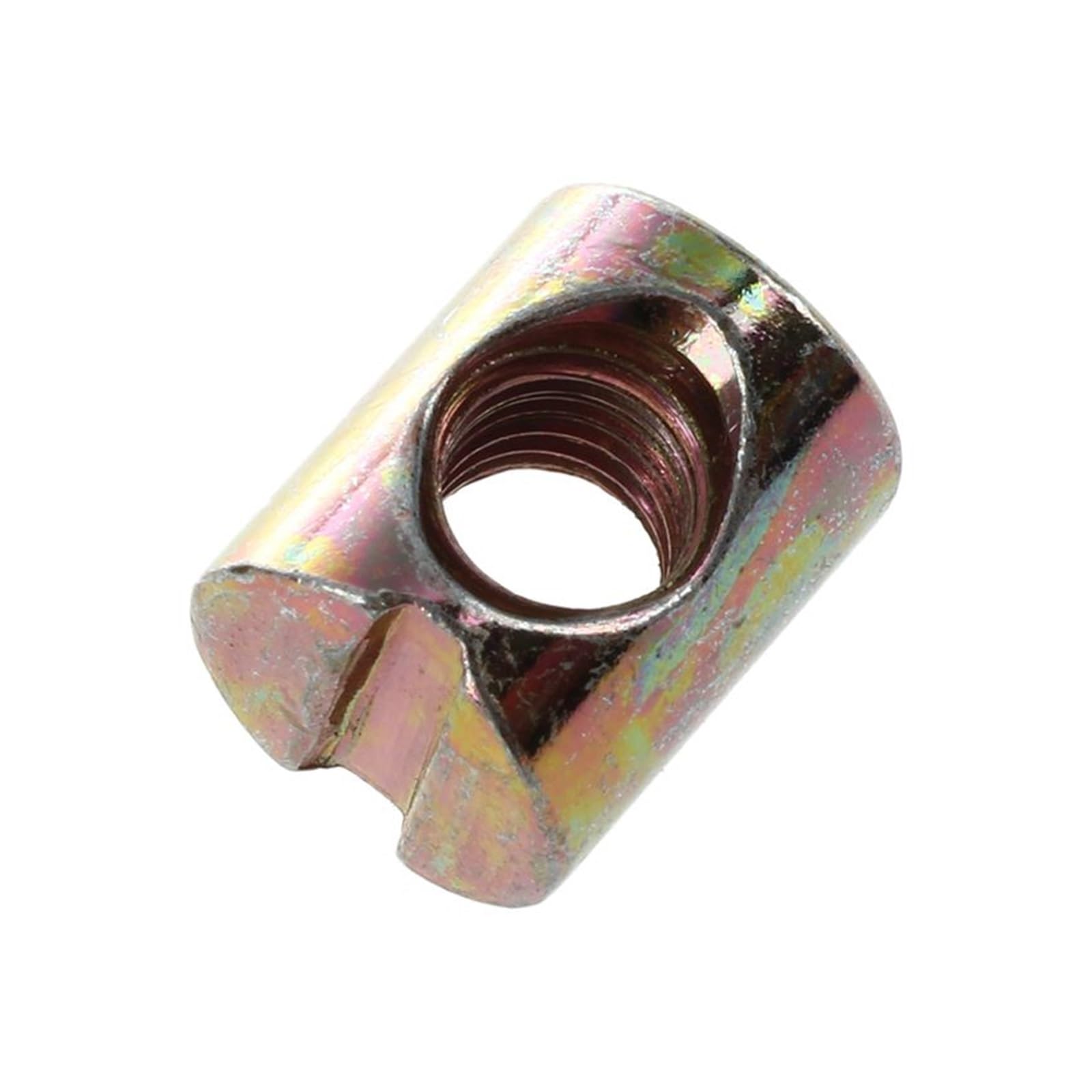 HALJIA 20 Pezzi M6 X 12mm Barrel Dadi Tasselli In Titanio Per Mobili Letto Lettino Sedie