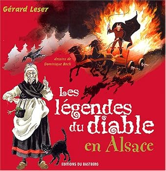 Hardcover les légendes du diable en Alsace [French] Book