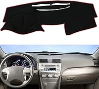 Vista 5 de Tapete para cubierta de tablero de automóvil, antideslizante, antivértigo, protector solar para salpicadero, ajuste personalizado para Toyota Camry