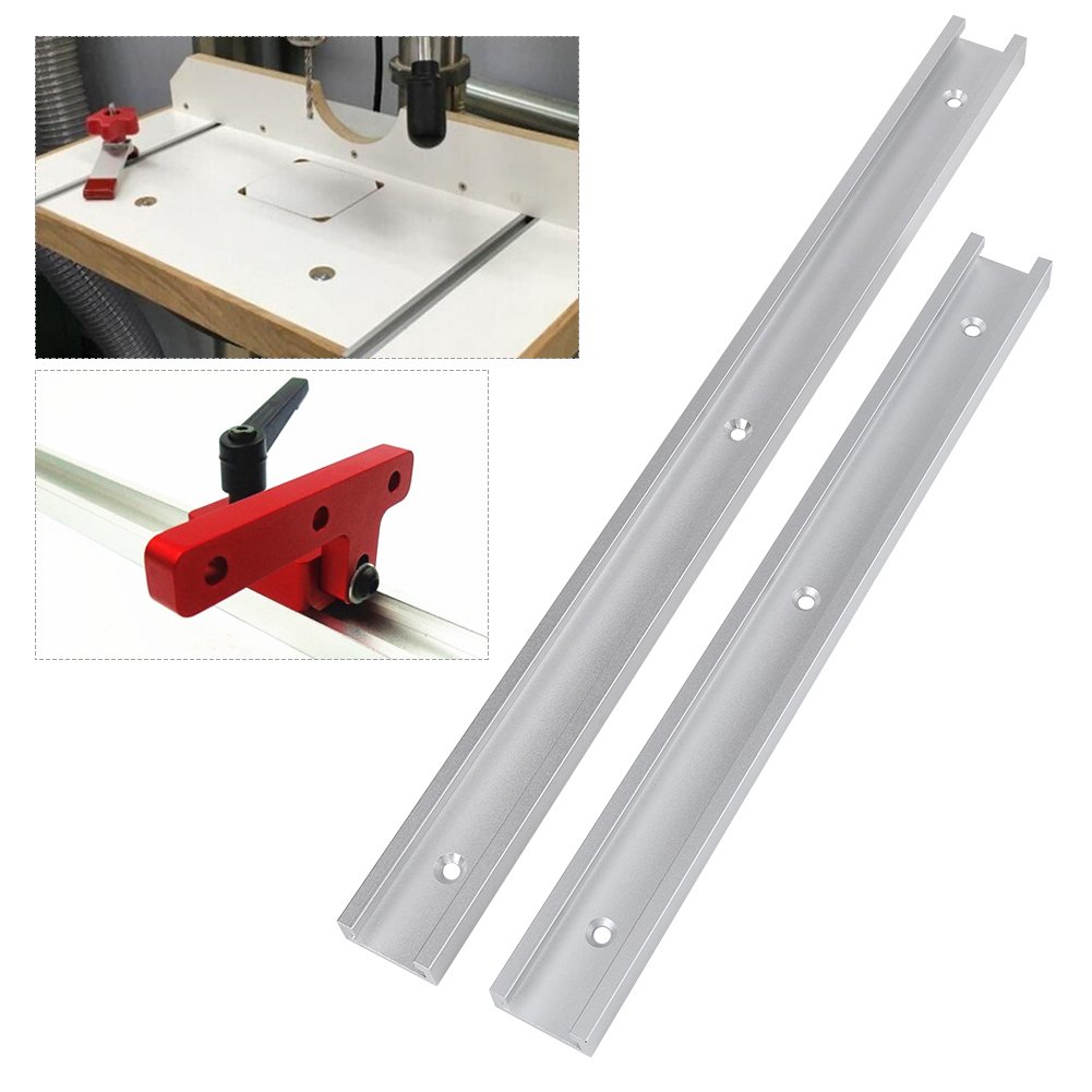 Heavy Duty Circular Saw Guide 400mm, Straight Edge Clamping Tool for Precision Cutting Professional Sawing Jig with Adjustable Clamp - Image 3