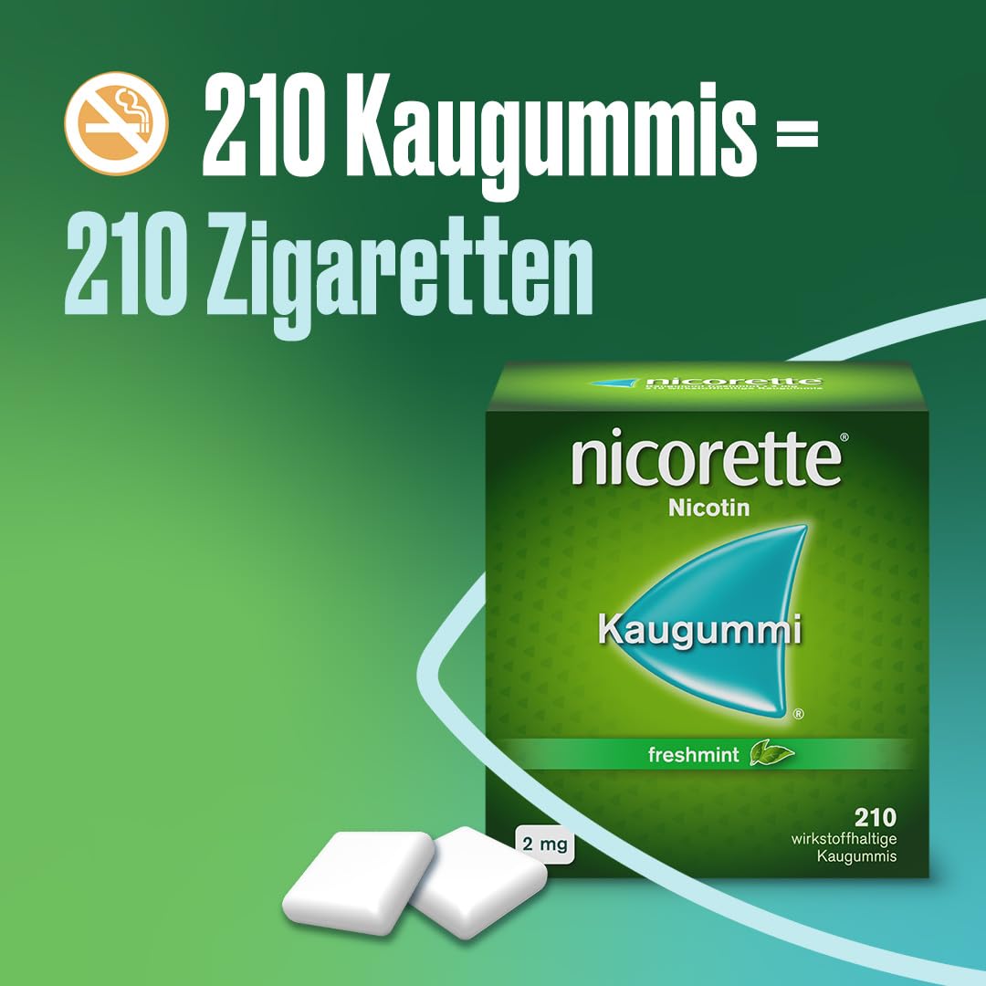 nicorette Kaugummi 4 mg freshfruit 2x210 St.- NEU