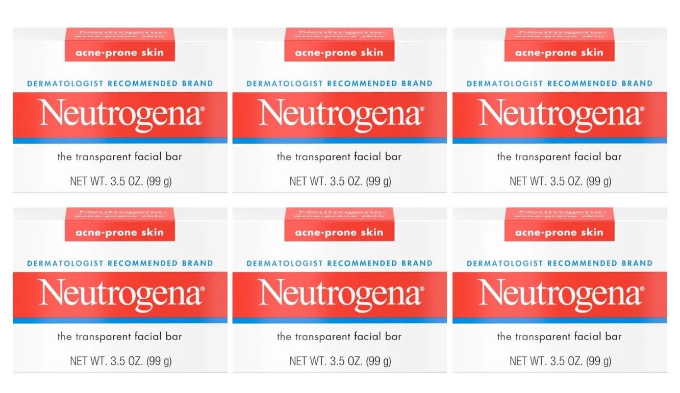 Acne - Prone Skin Formula Facial Bar 3.5 Oz Pack Of 6