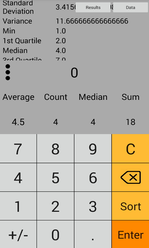 Statistics Calculator:Amazon.com:Appstore for Android