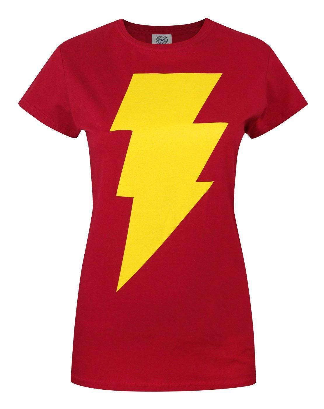DC Comics Shazam Logo Women's T-Shirt Red