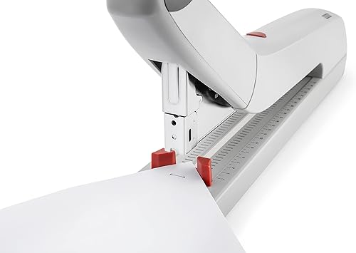 Miniatura 8 de Novus Engrapadora B56 XL de brazo largo resistente, capacidad de 20 a 170 hojas, profundidad de grapado de 9.75 pulgadas, antiatascos, ingeniería