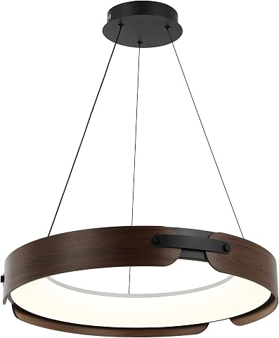 Lucea Aisa 58'lik Ledli Siyah Avize 95W 3000-6000K