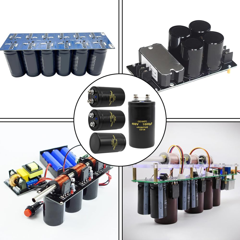 2200UF/450V 50 * 105mm Condensatore elettrolitico di tipo Bolt ad alta capacità per sistemi di alimentazione e applicazioni ad alta tensione