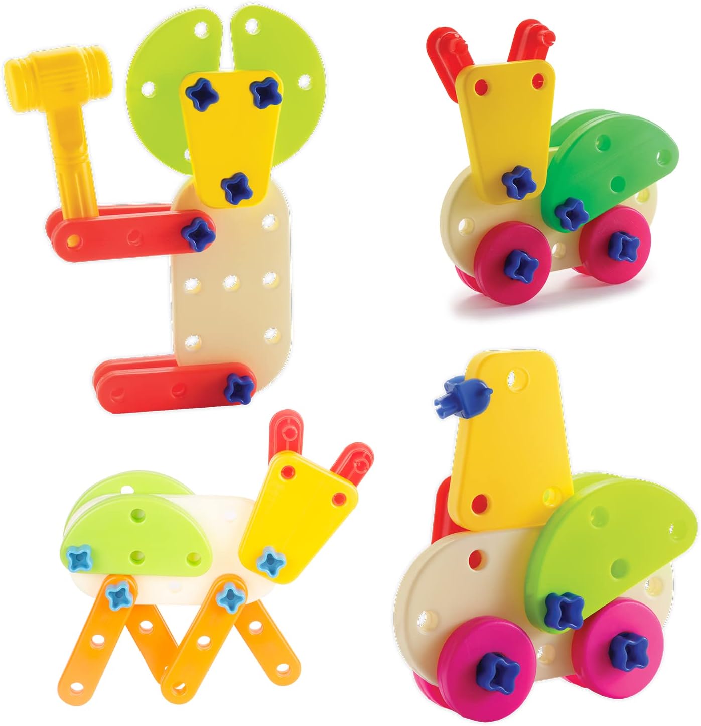 TOY FUN Fair Modello Jr Plastic Construction Kit for Small Kids
