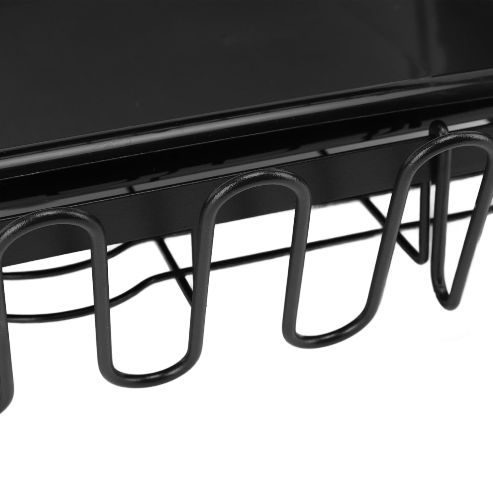 Étagère Pliable à 2 Couches pour Le séchage de la Vaisselle, égouttoir pour la Vaisselle avec Support pour ustensiles, étagère pour la Vaisselle en Fer et en Plastique de Grande ca