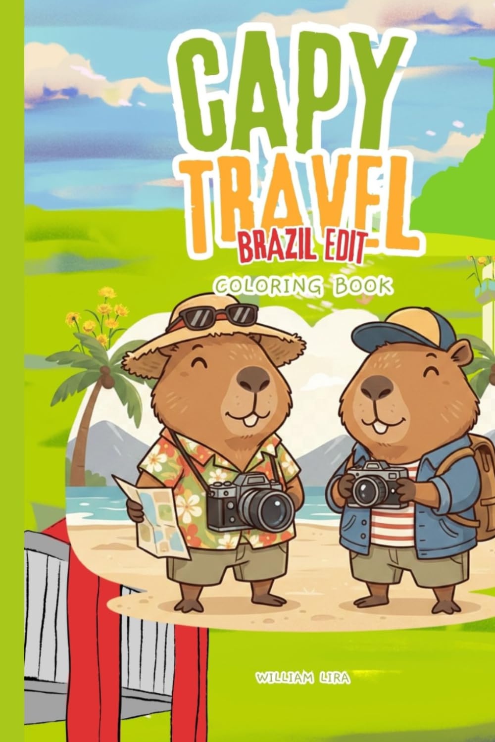 CAPY TRAVEL: Coloring Book