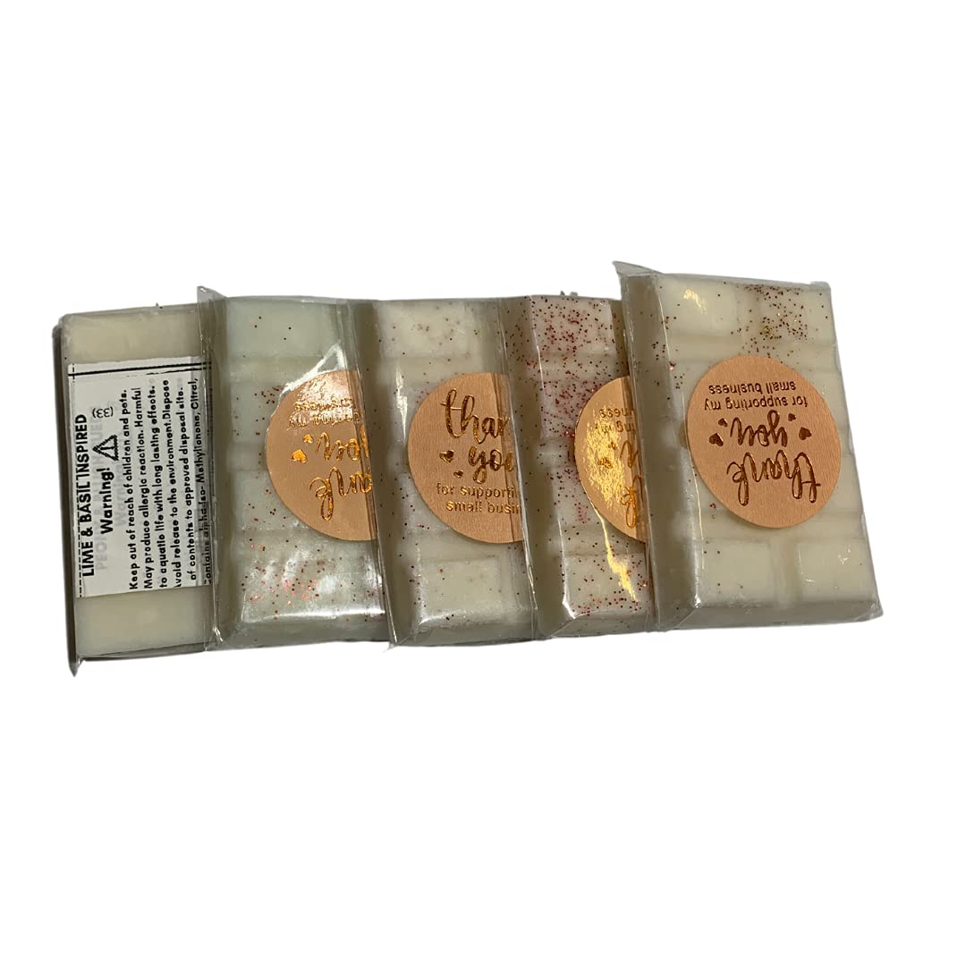 Meltsonfire Light Wax Melts – 5 X Snap Bars Designer Inspired Highly Scented Soy Wax Melt - Made In Uk (Millionaire)