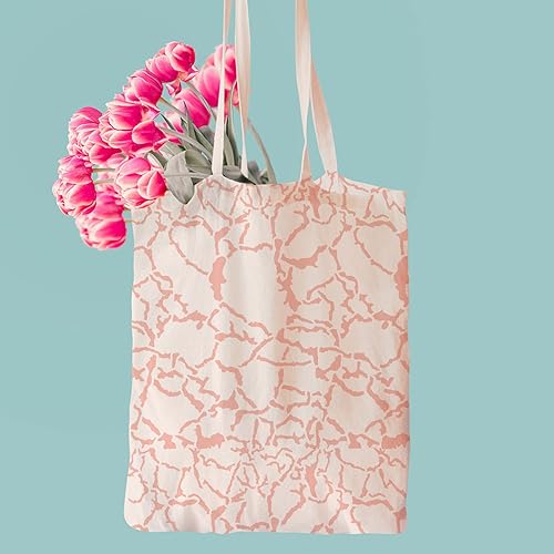 Miniatura 5 de BENECREAT Plantillas de dibujo de grietas, plantillas de pintura de textura irregular de grietas de 12 x 12 pulgadas para hacer tarjetas de álbumes