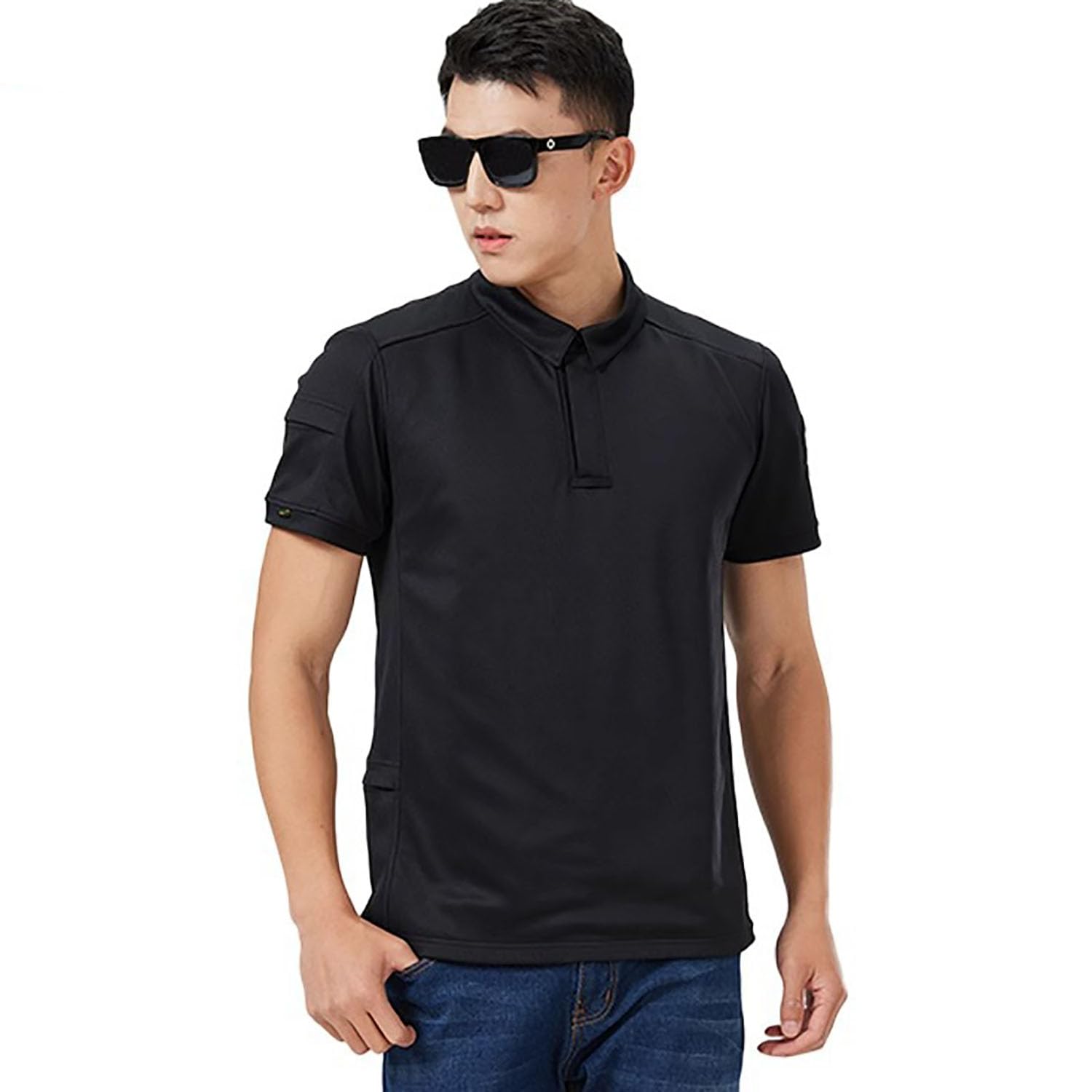 Level 5 Cut-Proof and Stab-Proof Vest, Stab Vests for Men, Covert Cut-Proof T-Shirt, Used to Protect Personal Safety Black