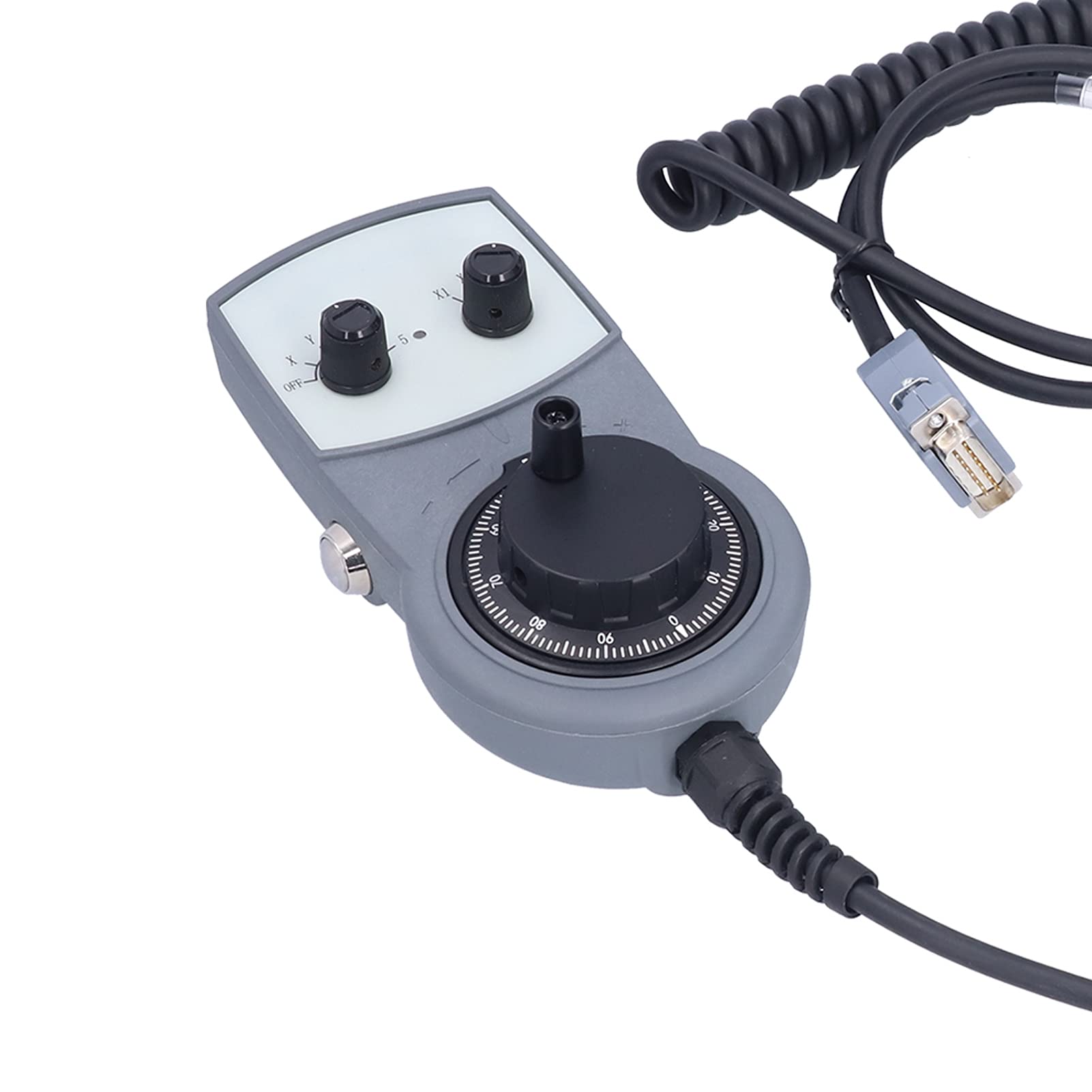 KIMISS CNC MPG MPG con Parada de Emergencia para Torno y Fresadoras - Generador de Pulso Manual, 5V Compatible