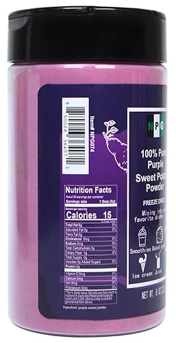 Miniatura 3 de NPG Polvo de batata púrpura y polvo de fruta del dragón rojo
