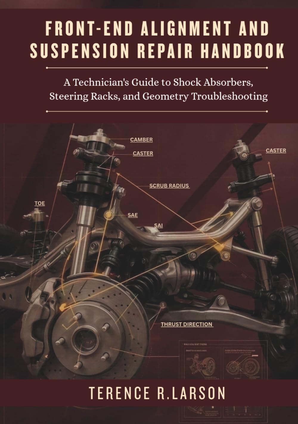FRONT-END ALIGNMENT AND SUSPENSION REPAIR HANDBOOK: A Technician's Guide to Shock Absorbers, Steering Racks, and Geometry Troubleshooting