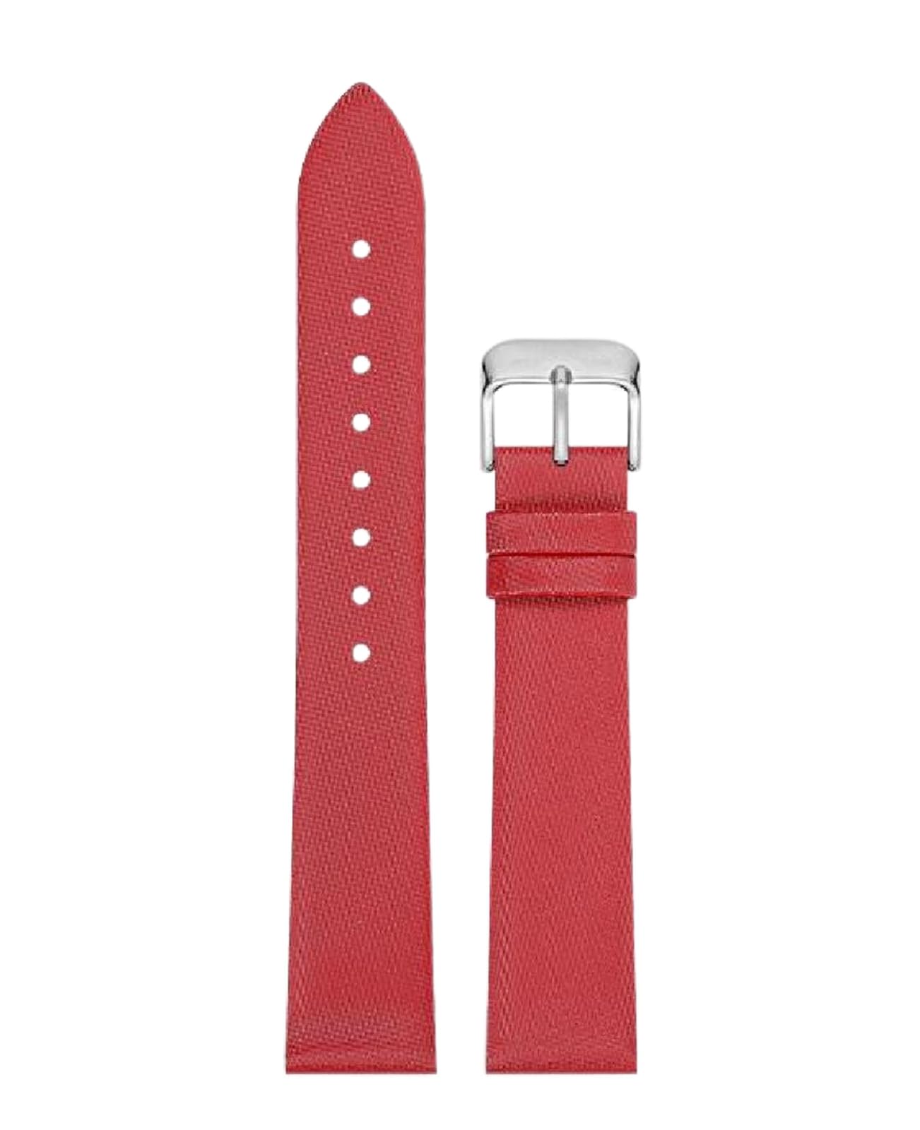Correa de reloj de piel con acabado de seda para mujer de 10 a 20mm con cierre de mariposa
