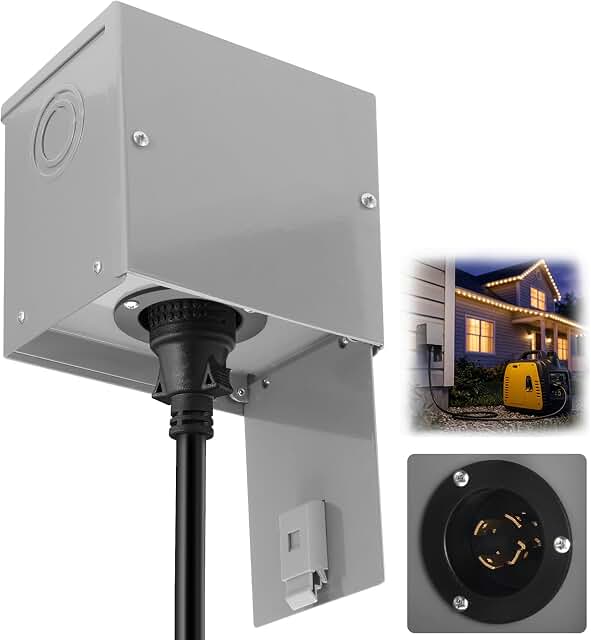 Wayona 30 Amp Generator Inlet Box image