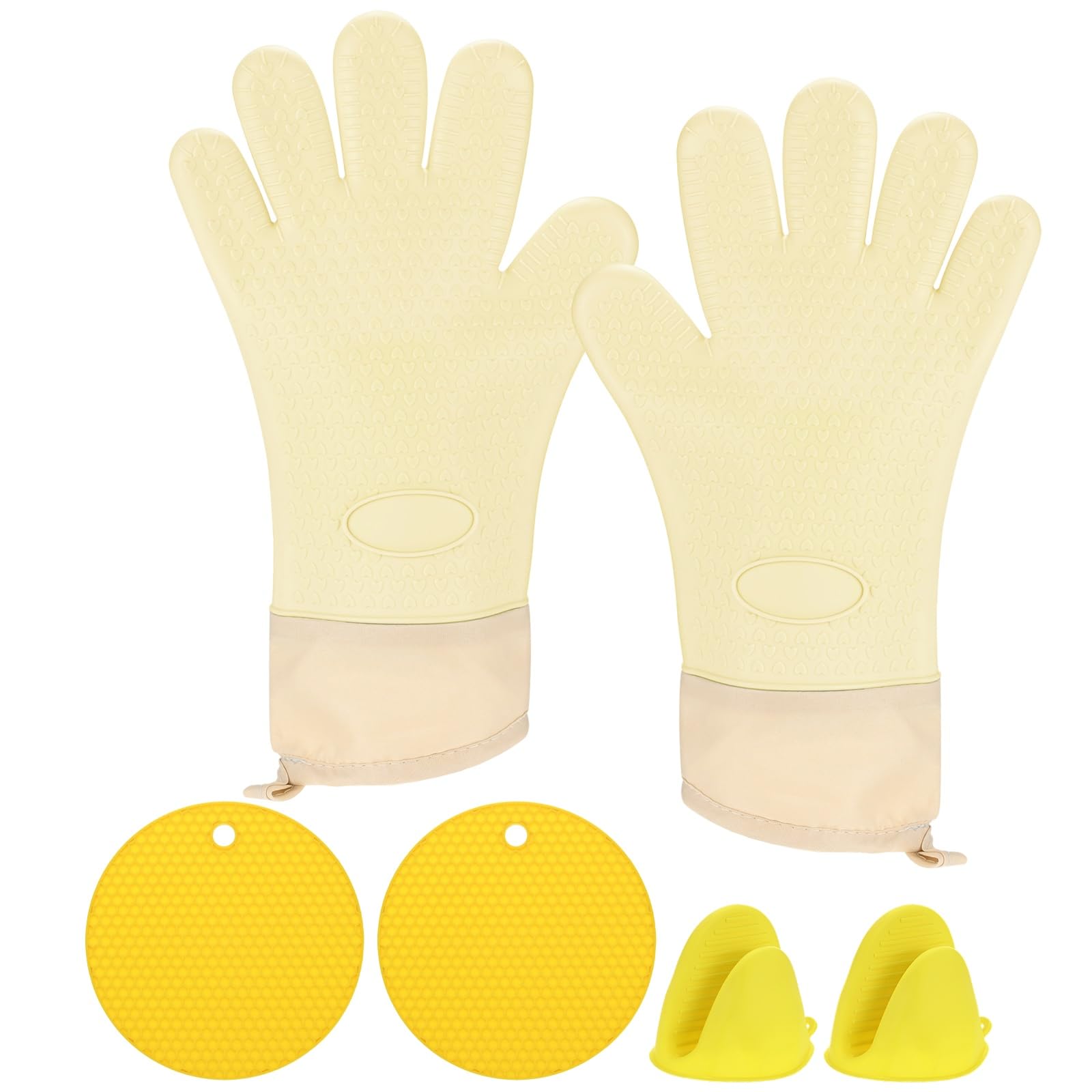 Gants en silicone antidérapants pour four et barbecue M METERXITY 33 cm