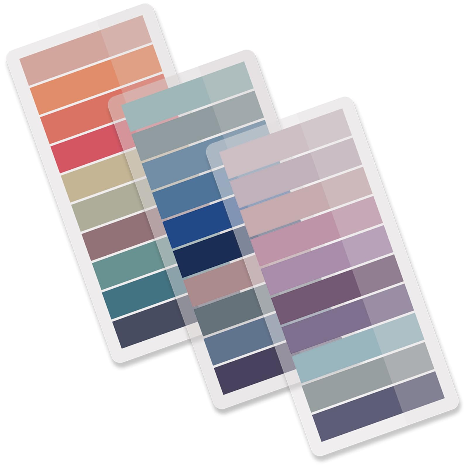 600 Pcs Aesthetic Book Tabs - Translucent Annotating Tabs for Books and Documents