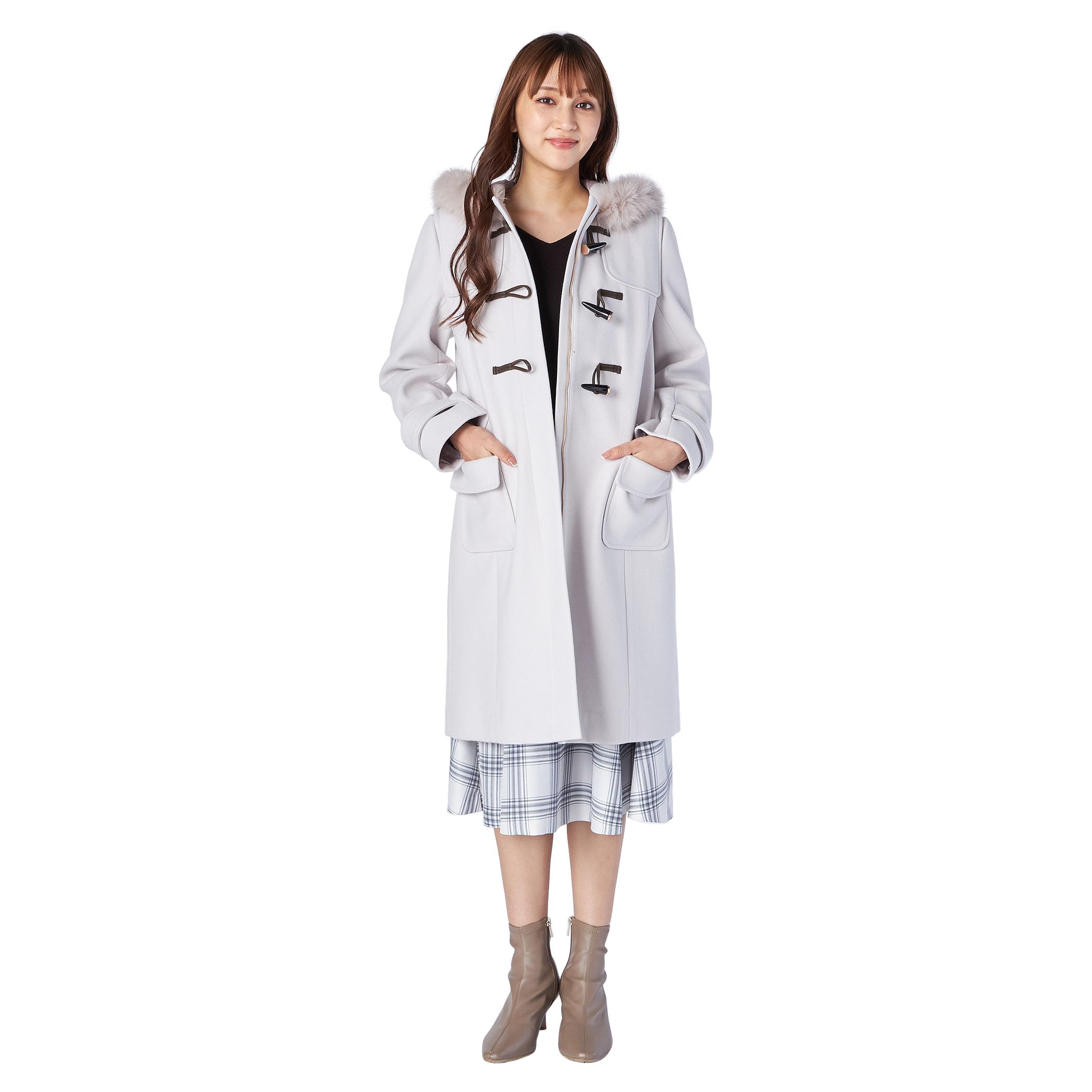 LAISSE PASSEのネイビーダッフルコート LAISSE PASSE ダッフルコート レッセパッセ ネイビー 限定