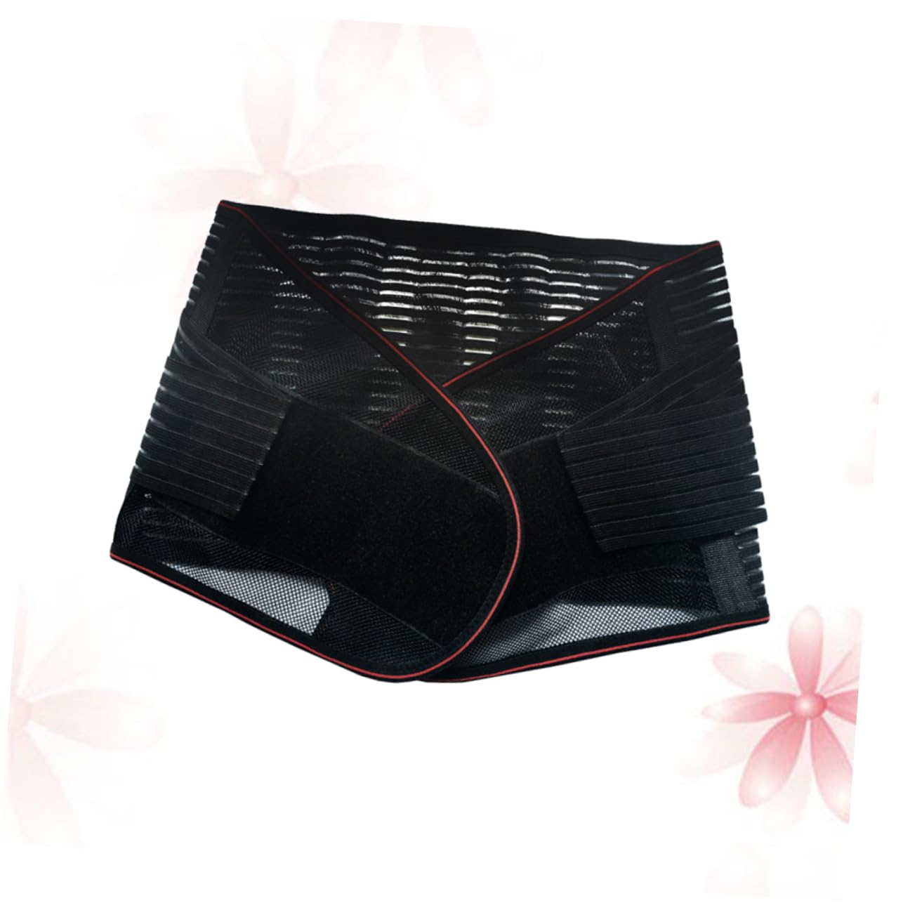 BEBEMOKO Djustable Lumbar Support Belt Back Brace for Lifting Back Support Xxl Mesh Waist Brace Plates