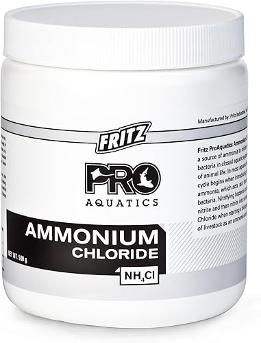 Fritz Pro Aquatics Cloruro de Amonio - Fuente de amoníaco para ciclismo sin peces (17.64 oz)